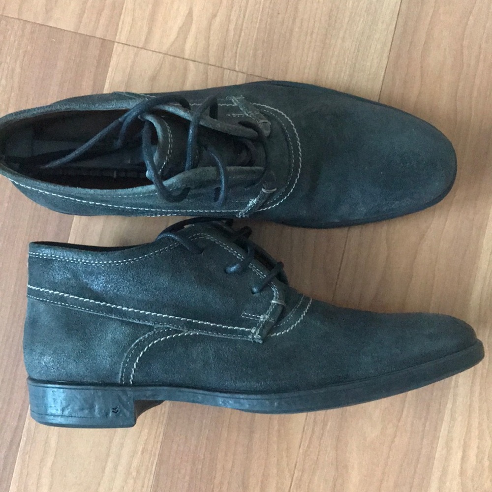 John Varvatos Collection Suede Boots